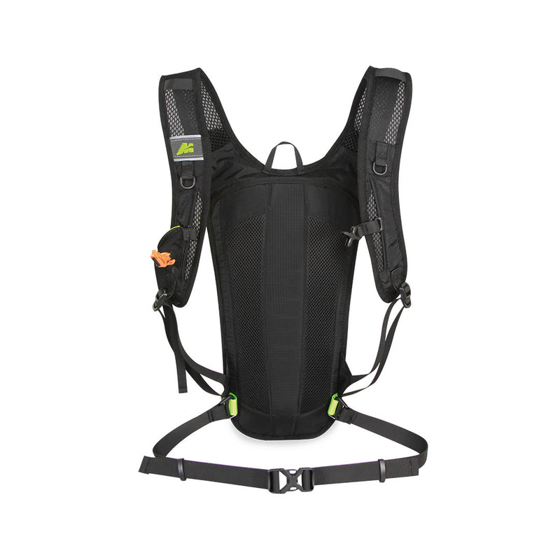 Load image into Gallery viewer, IRON 6 zaino leggero per bike NERO GIALLO 
