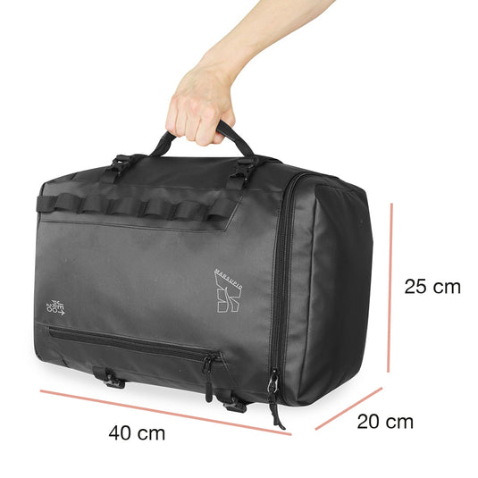 Jet Pro 20 Zaino under seat per voli low-cost NERO 