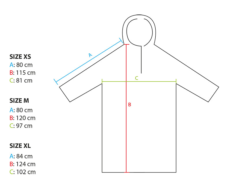 Load image into Gallery viewer, Mantella impermeabile Poncho in nylon 
