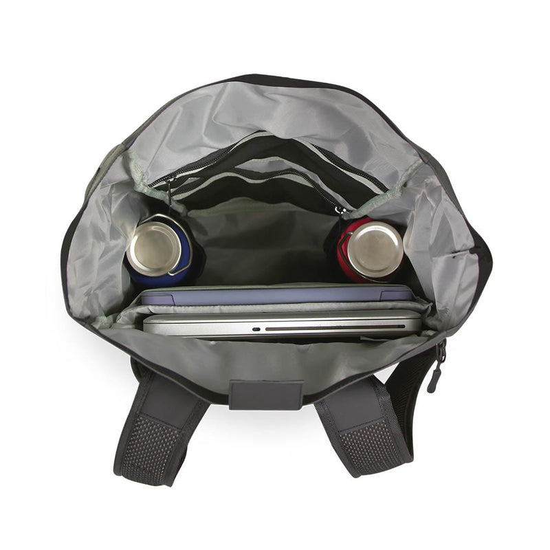 Carica immagine in Galleria Viewer, Zaino city ROLL UP 22 l. Nero by MARSUPIO 
