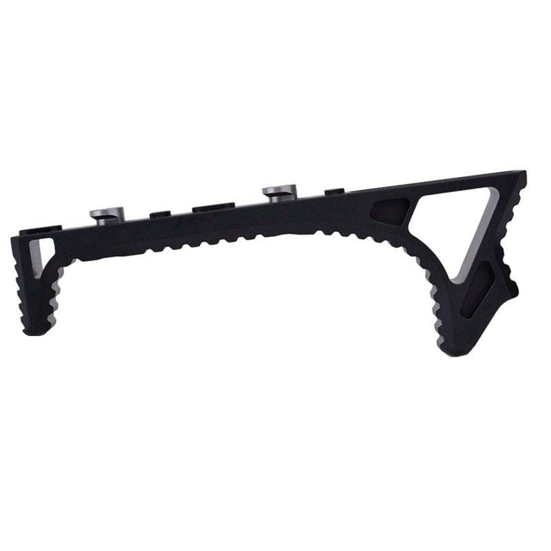 Load image into Gallery viewer, metal impugnatura link curved per keymod nera 
