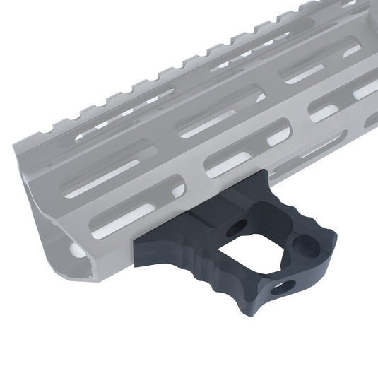 metal hand-stop per keymod/m-lok nero 