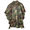 MFH poncho rip-stop WOODLAND CAMO 144x223cm
