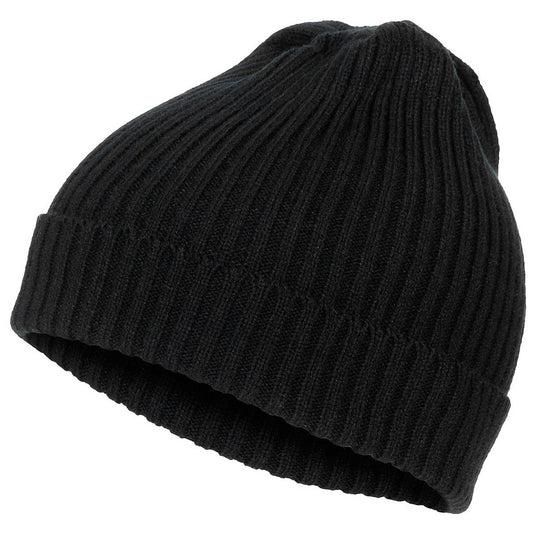 zuccotto corto in maglia watch cap marinaio nero 