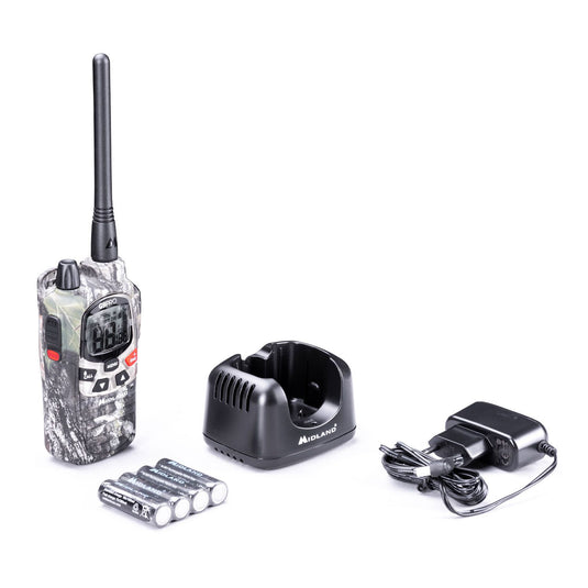 g9 pro 1radio + caricabatterie da tavolo + 4 batterie 1800mah 