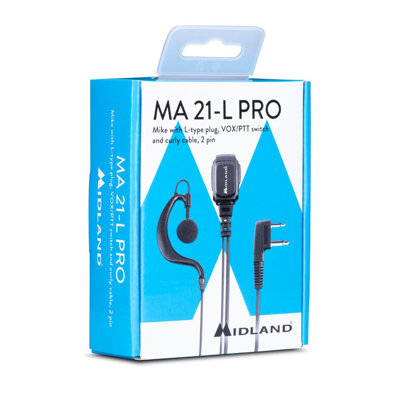 Load image into Gallery viewer, MA21 L Pro Auricolare con Microfono Radio Midland 
