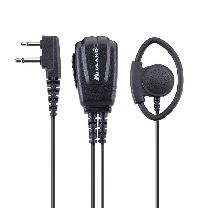 Load image into Gallery viewer, MA24 SECURE TX  microfono radio MIDLAND solo ptt 

