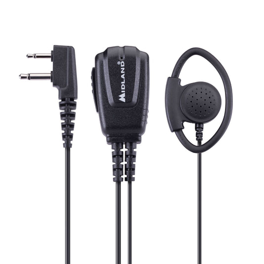 MA24 SECURE TX  microfono radio MIDLAND solo ptt 