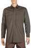 MIL-TEC Men's Rip-Stop Military Shirt OLIVE GREEN