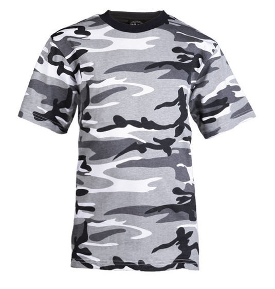 T-Shirt bimbo militare camouflage URBAN 