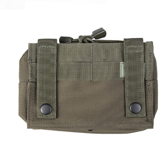 Tasca utility MOLLE  Small  in cordura VERDE OLIVA 