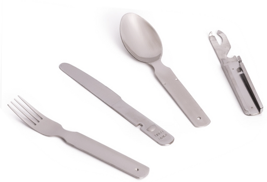 set posate esercito tedesco bw in acciaio inox 