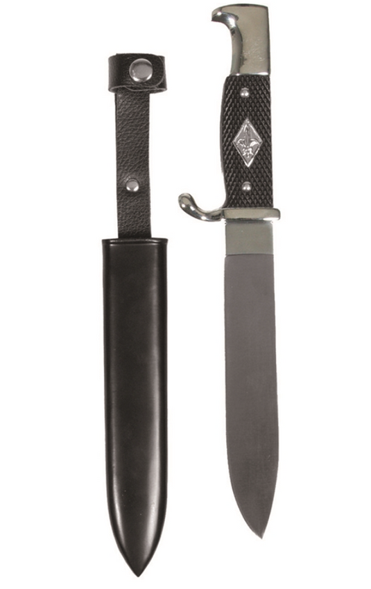 Coltello Scout con giglio fodero in metallo 