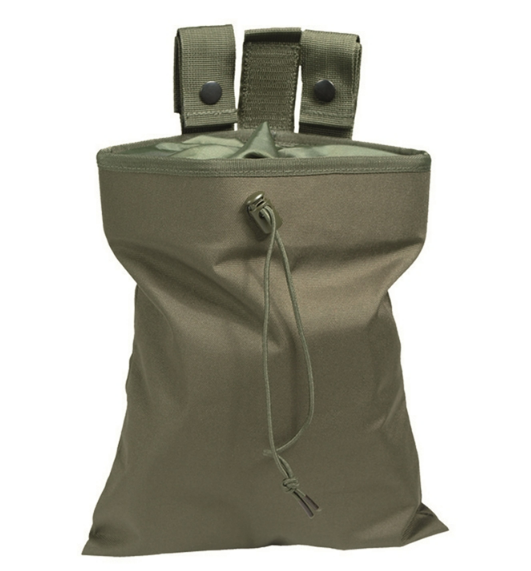 Tasca porta caricatori esausti in cordura VERDE 