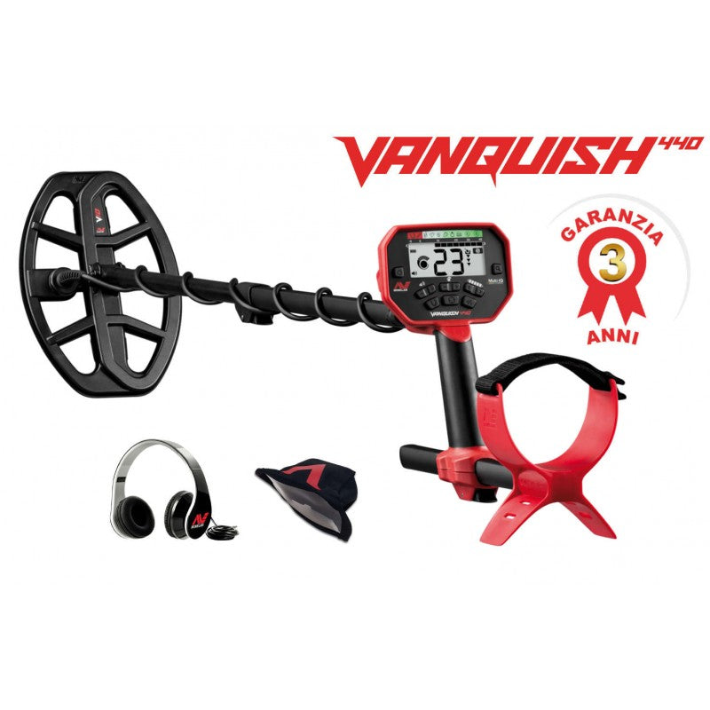 Carica immagine in Galleria Viewer, SUPER PROMO MINELAB<BR/>Vanquish 440 metaldetectors + pin pointer PRO FIND 20 
