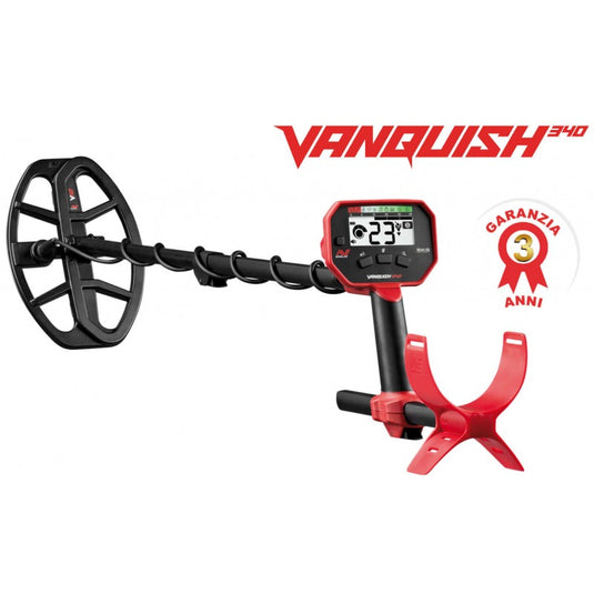 Vanquish 340 MINELAB metaldetectors + BORSA DI TRASPORTO OMAGGIO 