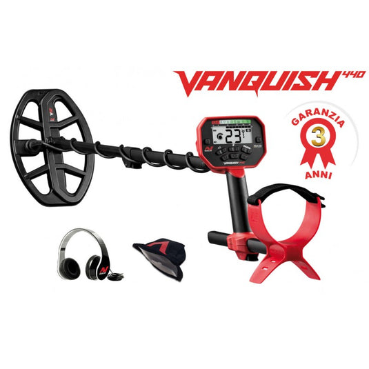 VANQUISH 440 MINELAB Metaldetectors 