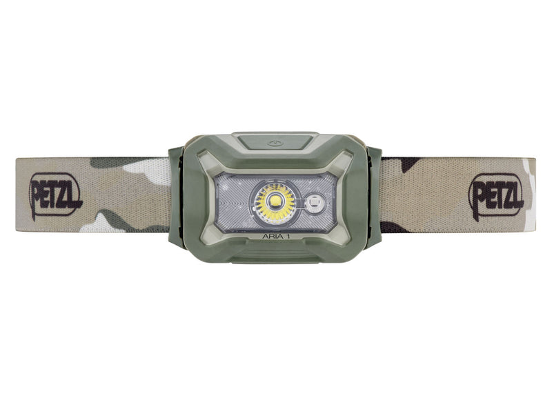 Load image into Gallery viewer, Lampada frontale ARIA® 1 RGB PETZL CAMOUFLAGE 
