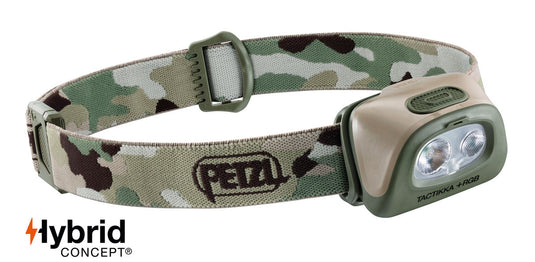 lampada PETZL tactikka+ rgb mimetica 