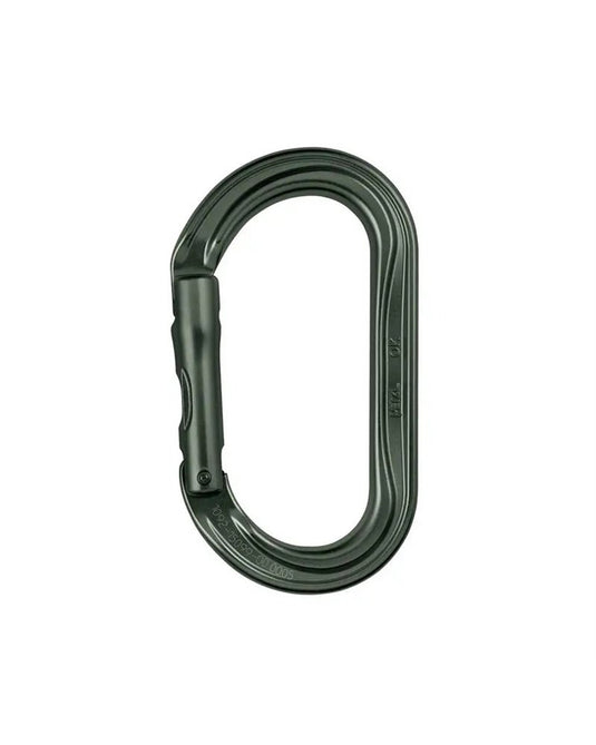 OK moschettone ovale PETZL VERDE 