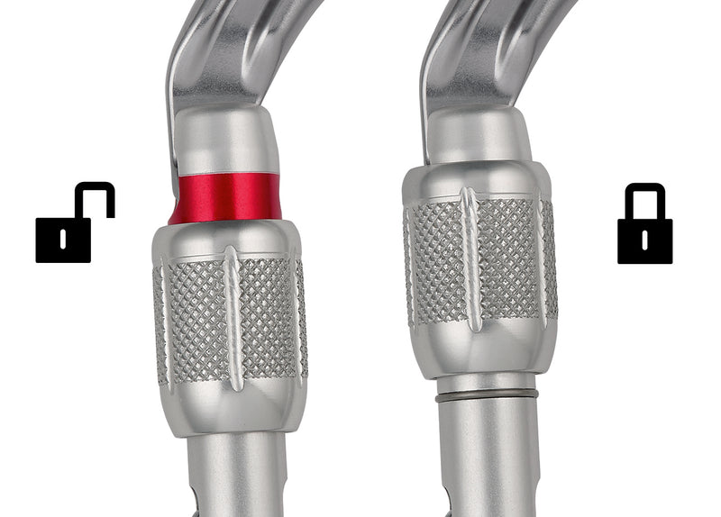 Carica immagine in Galleria Viewer, OK  moschettone ovale SCREW-LOCK 
