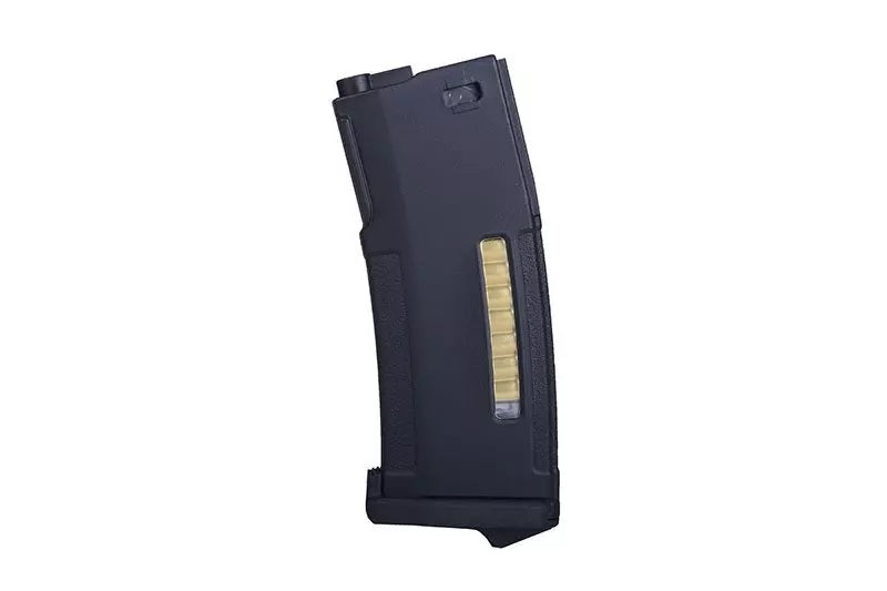 Load image into Gallery viewer, caricatore epm mid cap 150° per repliche tipo m4/m16 - nero 

