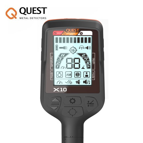 metal detector quest x10 