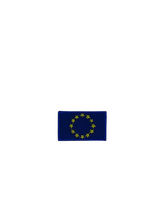 Patch ricamata bandiera EUROPA 3x5 con velcro 