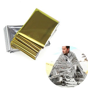 Carica immagine in Galleria Viewer, coperta d'emergenza metallina 
