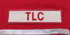 RESCUE embroidered patch red cross red on white TELECOMMUNICATIONS