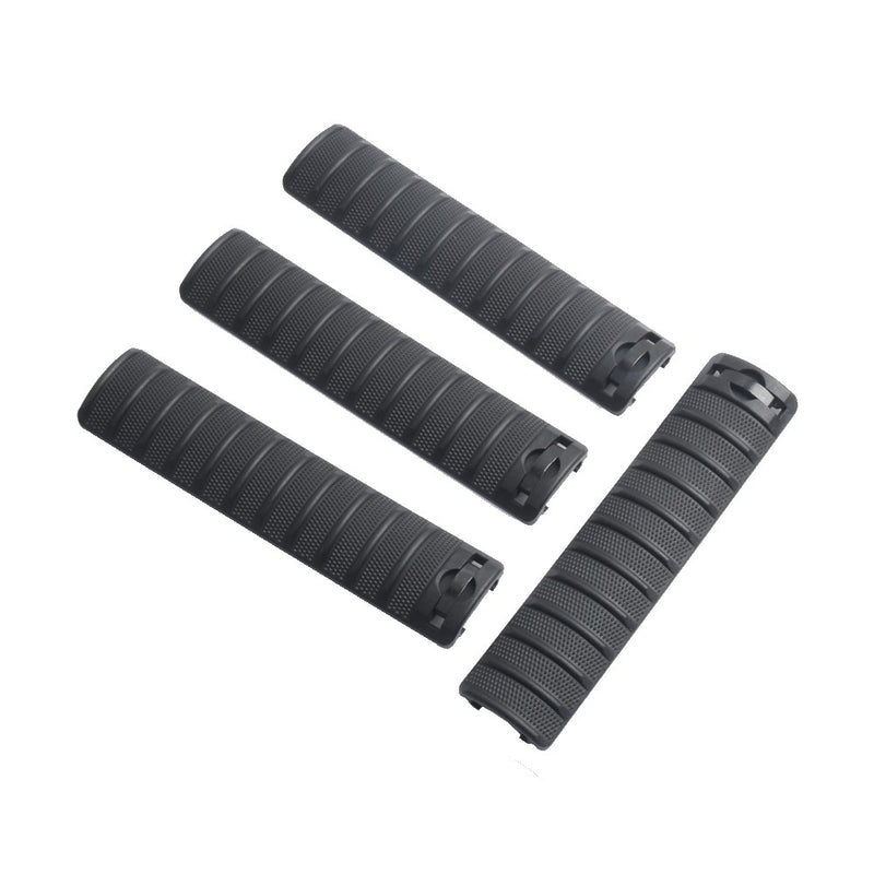 Load image into Gallery viewer, mp set 4 copri slitta per slitte 20mm nero 
