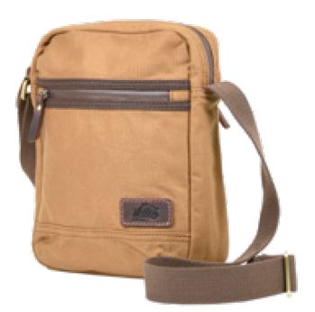 BORSA PICCOLA CON TRACOLLA, IN TESSUTO STON WASHED VALLEY LINE by RADAR 1957 
