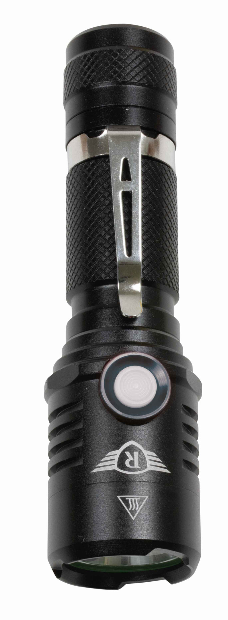 Load image into Gallery viewer, torcia  RADAR in lega di alluminuo 1200 lumen/500 mt - batteria ricaricabile con presa usb 
