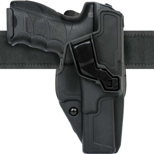 fondina in polimero ad iniezione con sistema s&f con sicura per BERETTA APX solo corpo fondina COLORE NERO DESTRA 