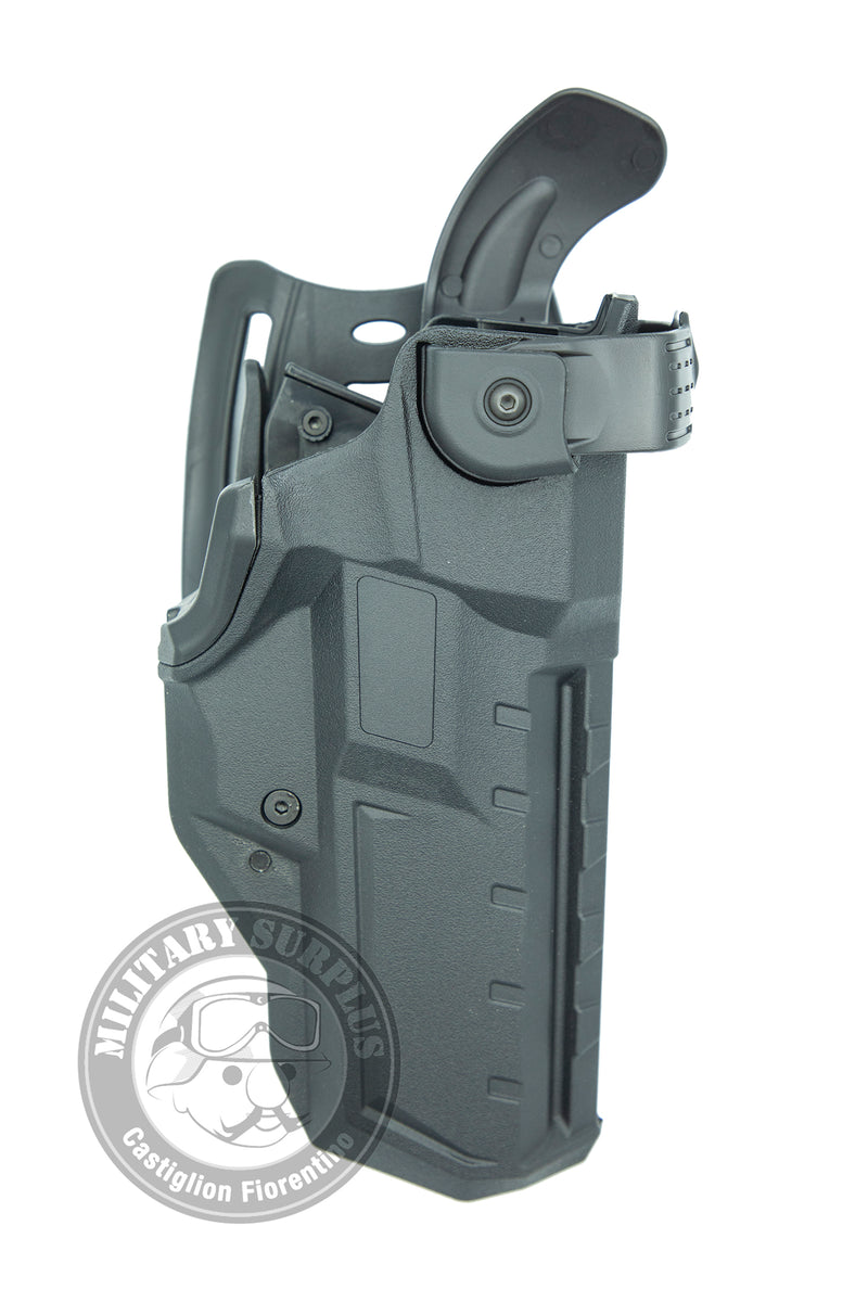 Carica immagine in Galleria Viewer, Fondina MANCINA BERETTA APX A1  professionale 2-fast extreme  per uso estremo in polyform, equipaggiata con 4 livelli di ritenzione. modulare green line 
