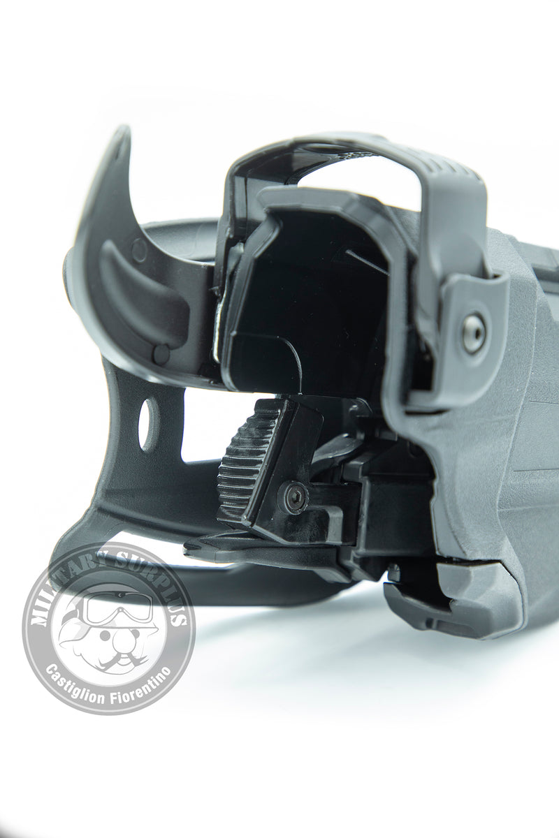 Carica immagine in Galleria Viewer, Fondina MANCINA BERETTA APX A1  professionale 2-fast extreme  per uso estremo in polyform, equipaggiata con 4 livelli di ritenzione. modulare green line 
