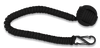 RAM Bola Keychain 31 cm 4 m paracord Black