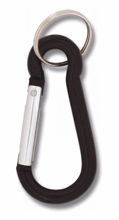 moschettone in metallo 6mm colore nero 