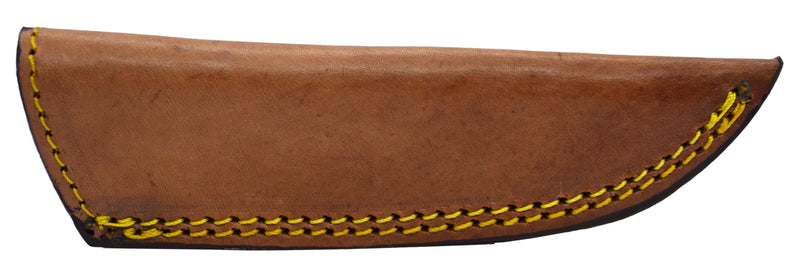 Carica immagine in Galleria Viewer, coltello caccia manico legno fodero cuoio lama cm 12 
