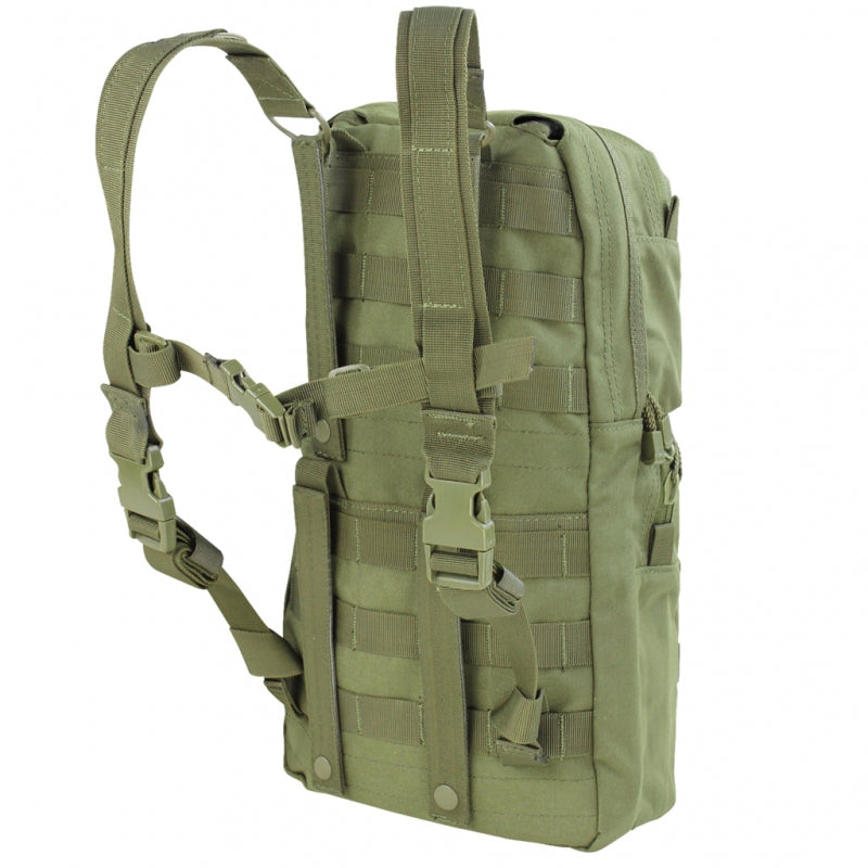 Load image into Gallery viewer, IDROSISTEM SPALLEGGIABILE SISTEMA MOLLE HCB2 VERDE 
