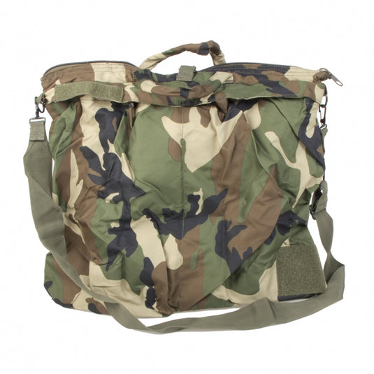 borsa porta casco con tracolla sbb woodland camo 