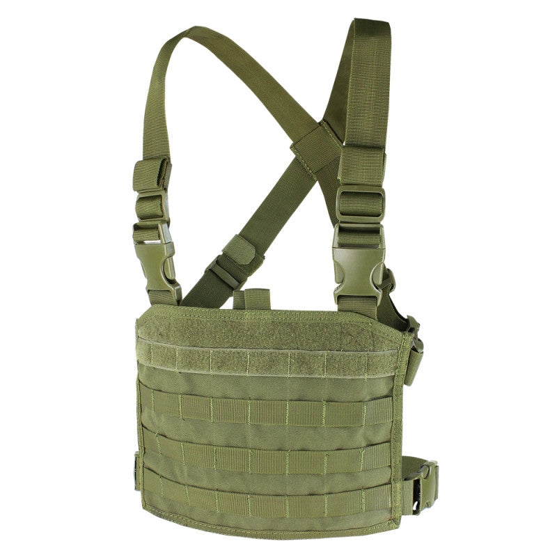 Load image into Gallery viewer, TACTICAL CHEST RIG MOLLE BASE VERDE OLIVA 
