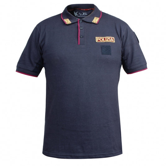 maglia polo polizia di stato 