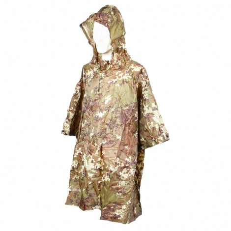 Carica immagine in Galleria Viewer, mantella poncho ripstop VEGETATO ITALIANO 

