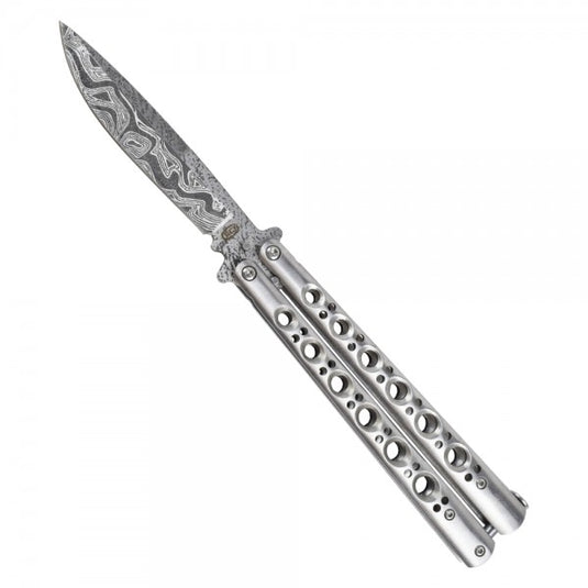 sck coltello butterfly disegno damasco 