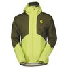SCOTT giacca da uomo Scott Explorair light dryo 2.5 layer  bitter yellow/fir green