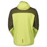 giacca da uomo Scott Explorair light dryo 2.5 layer  bitter yellow/fir green 