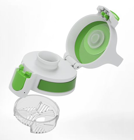 Load image into Gallery viewer, Sigg borraccia TOTAL CLEAR 0,75 l Verde 
