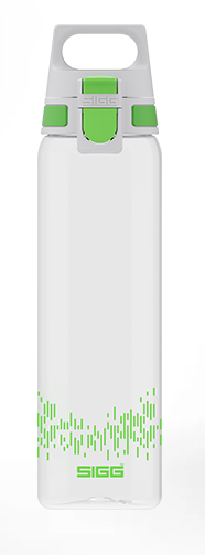 Load image into Gallery viewer, Sigg borraccia TOTAL CLEAR 0,75 l Verde 
