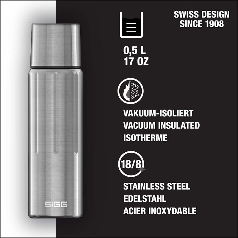 Load image into Gallery viewer, SIGG THERMOS GEMSTONE SILVER 0.5l 
